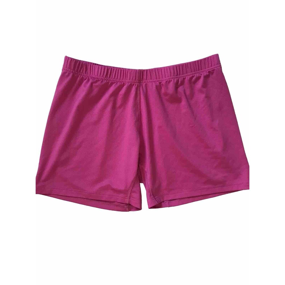 Adidas Climalite Golf Shorts Womens 12 Pink Gym Activewear Lightweight Mesh NWOT